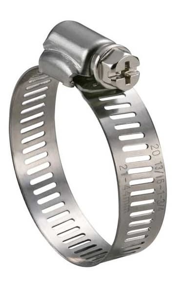 Perforated Hose Clamp _American Type _ 12_7mm Band Width_